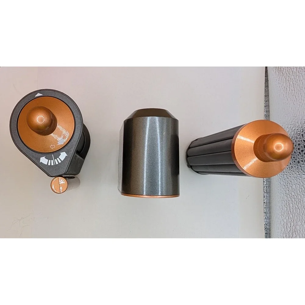 Dyson Airwrap Styler Attachments Set Nickel Copper Smoothing Dryer Barrel Brush